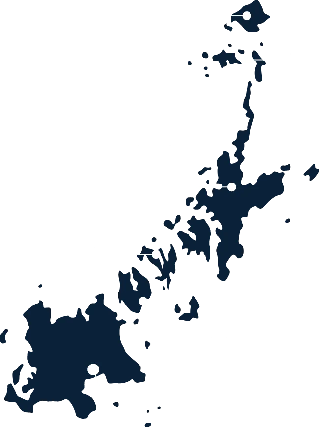 五島列島の地図