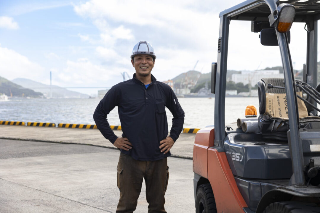 島の暮らしを支える大切な物資を日々しっかりと送り出したい