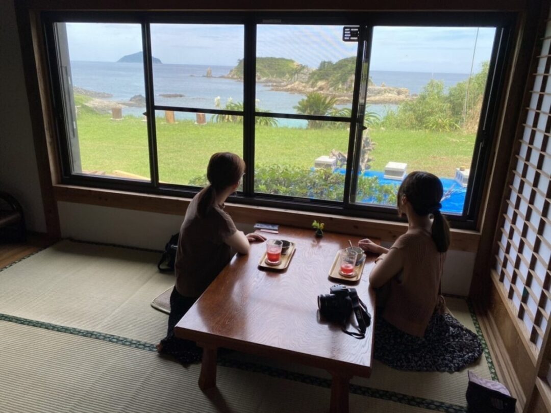 絶景CAFE & LUNCH 花笑み きくやでゆったり体験 in五島・福江島