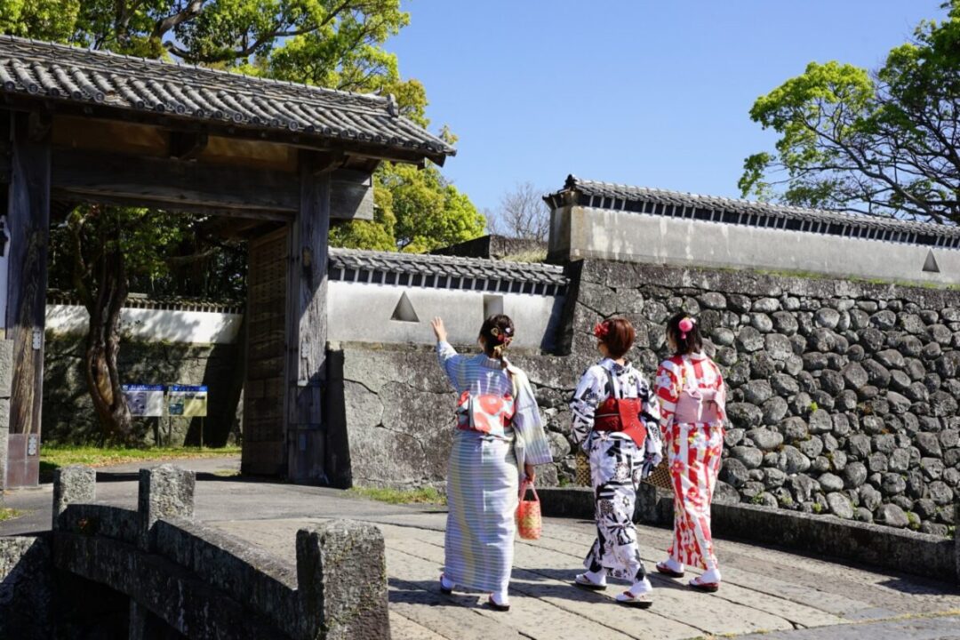 着物・浴衣で街あるき体験 in五島・福江島