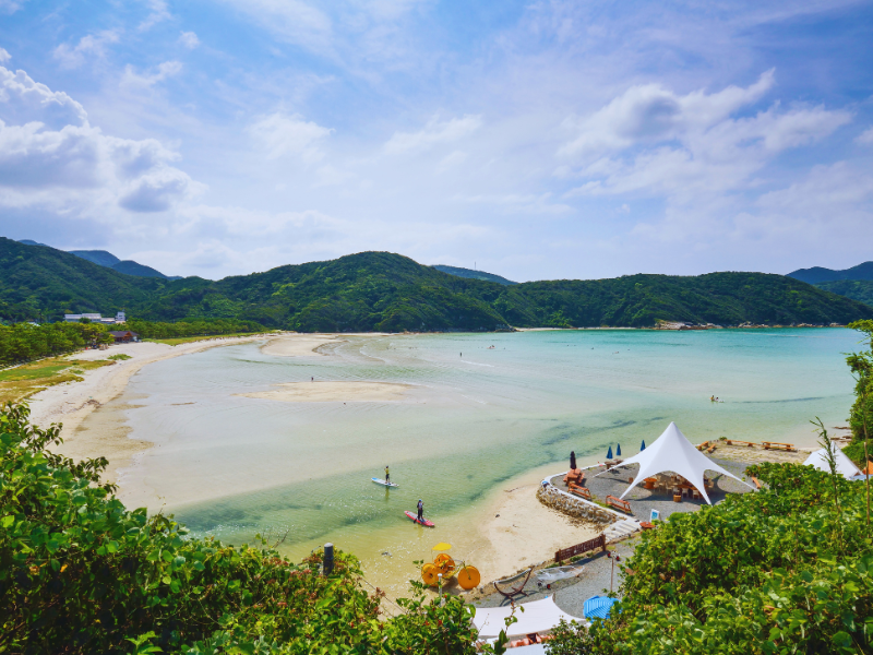 海の家でリゾートバイト in 上五島