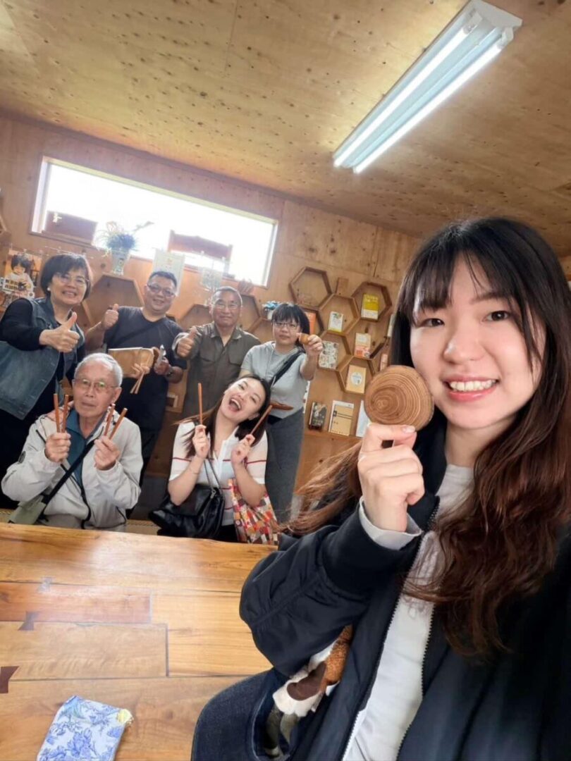 蒼い森の工房でつくる「五島椿のMy箸作り体験」 in福江島